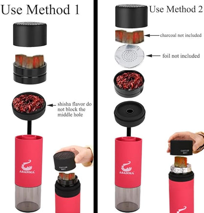 Portable Mini Hookah شيشة صغيرة محمولة