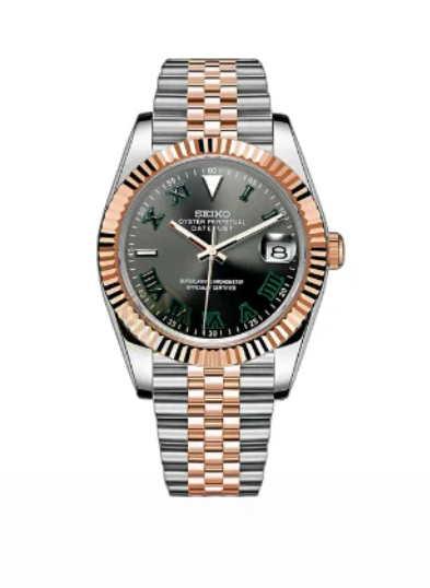 SEIKOJUST - ICE BLUE ARABIC WATCH