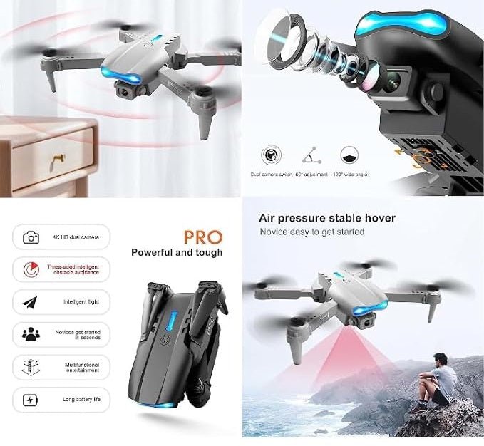 E99 Dual Camera Drone